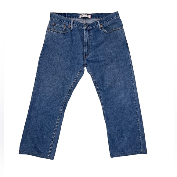 Levi's Other - Levi’s 505 Straight Fit Medium Wash Jeans Men’s Size 38X26